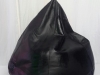 black-mock-leather-beanbag